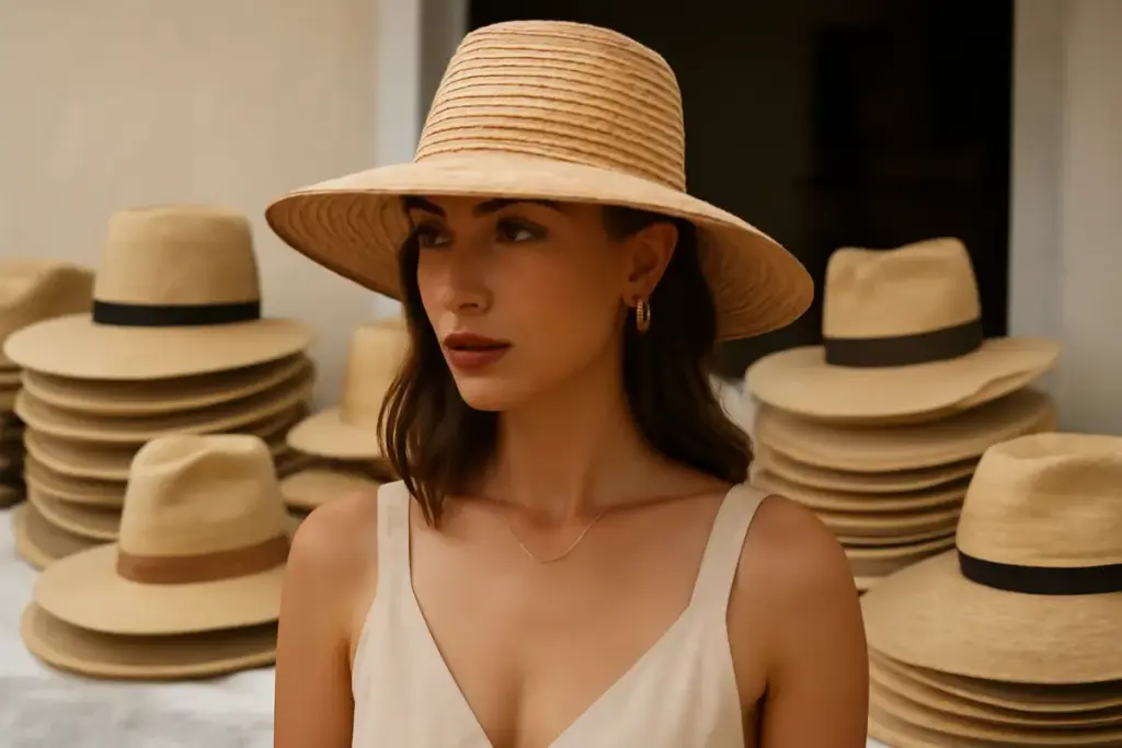 Cappelli estivi in paglia fatti a mano: il dettaglio che fa la differenza nel look