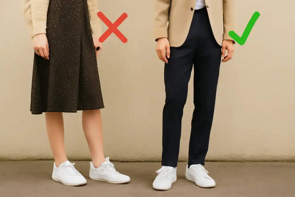 Scarpe bianche: quali errori commettono tutti nell’abbinarle e come evitarli facilmente