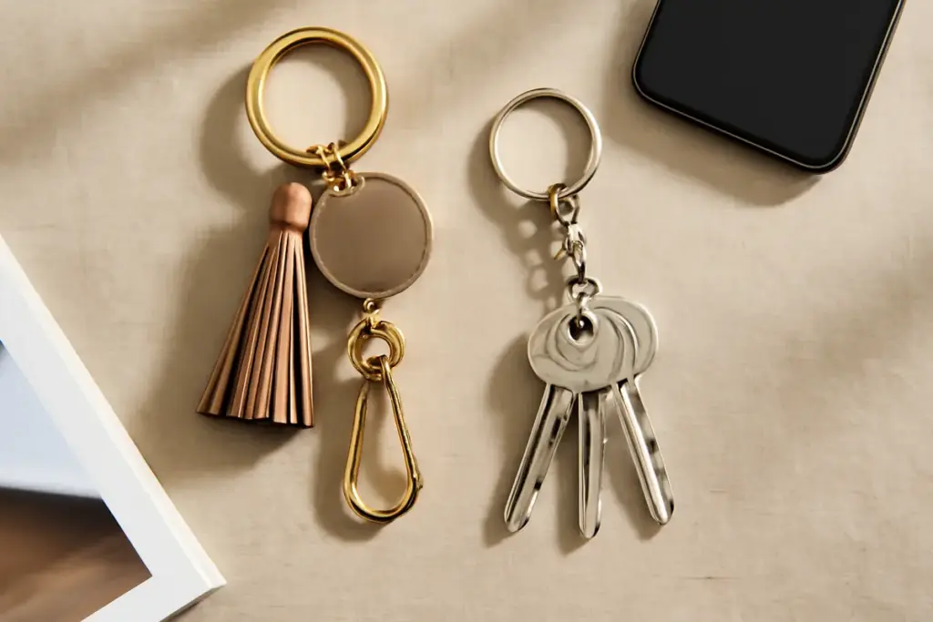 Quali dettagli distinguono un portachiavi moda da uno classico? La guida agli accessori più smart