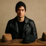 Quali cappelli abbinare a una giacca di pelle? Idee per un look grintoso ma equilibrato