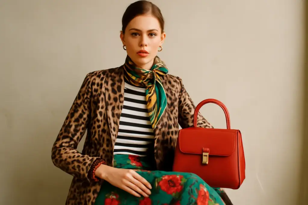 Come evitare look caotici quando mixi stampe e accessori? Il consiglio chic degli stylist