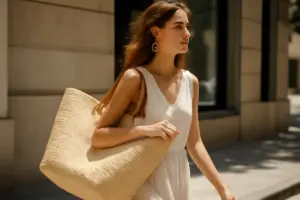 Come portare gli accessori oversize di giorno senza appesantire l’outfit? Un segreto di leggerezza