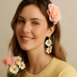 Come combinare accessori floreali per la primavera? Semplici abbinamenti che illuminano il viso
