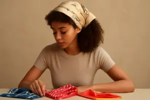 Quali foulard scegliere per capelli ricci? Le caratteristiche che evitano nodi e rotture