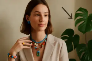 Come indossare bijoux colorati? Strategie creative per non cadere nell’eccesso