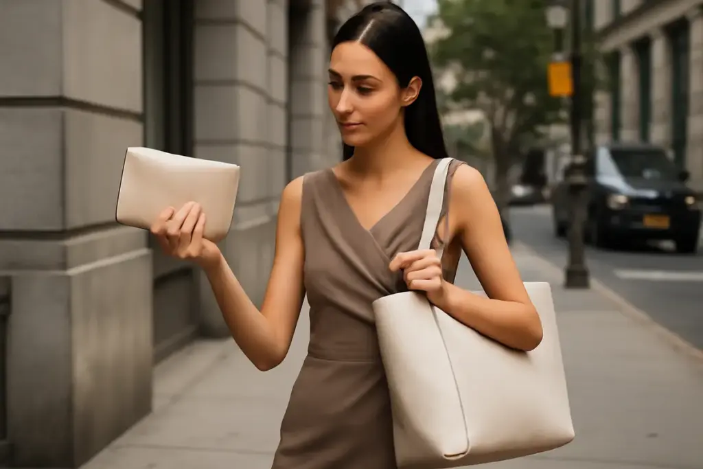 Pochette o shopper? Quando preferire una borsa piccola e fare comunque colpo