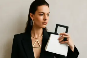 Accessori geometrici: quando optare per le linee forti per un look super contemporaneo
