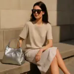Accessori metallizzati: perché funzionano anche di giorno e con quali abiti abbinarli