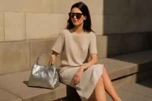 Accessori metallizzati: perché funzionano anche di giorno e con quali abiti abbinarli