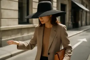 Portare cappelli con maxi falda: come mantenere equilibrio tra eleganza e praticità?