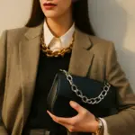 Accessori con catene: il dettaglio rock che rinnova anche outfit classici