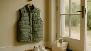 Gilet trapuntato a settembre: è meglio di un piumino leggero?