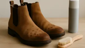 Scarpe scamosciate e pioggia: ecco come proteggerle prima di uscire