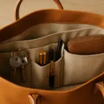 Organizzare l’interno della borsa: il metodo delle tre tasche