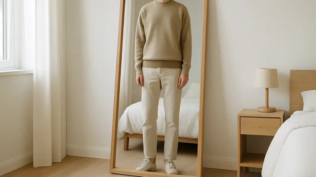 Foto dell’outfit allo specchio: ecco perché aiuta a decidere